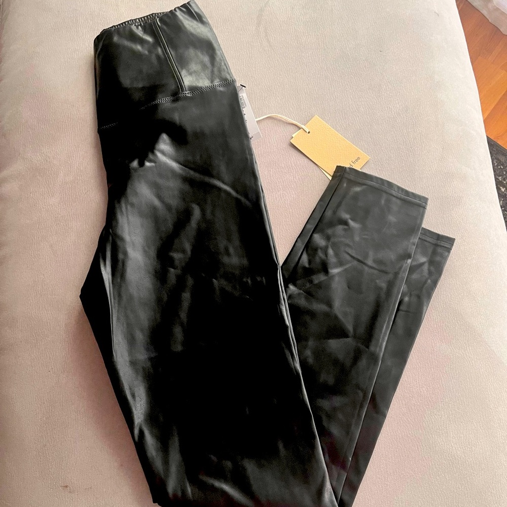 Brand new Aritzia leather leggings